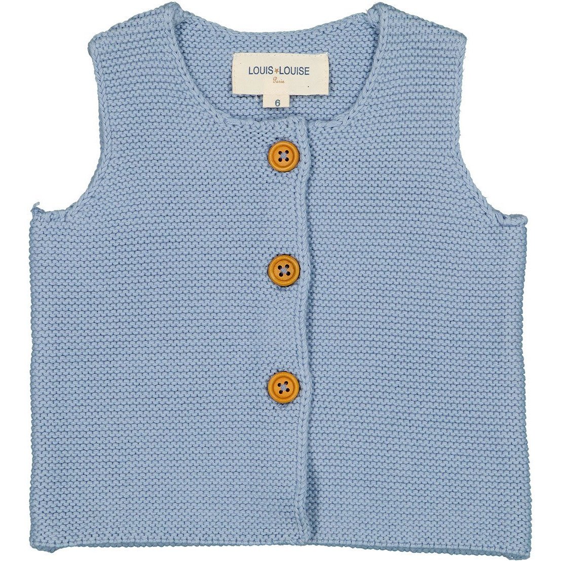 light blue baby cardigan