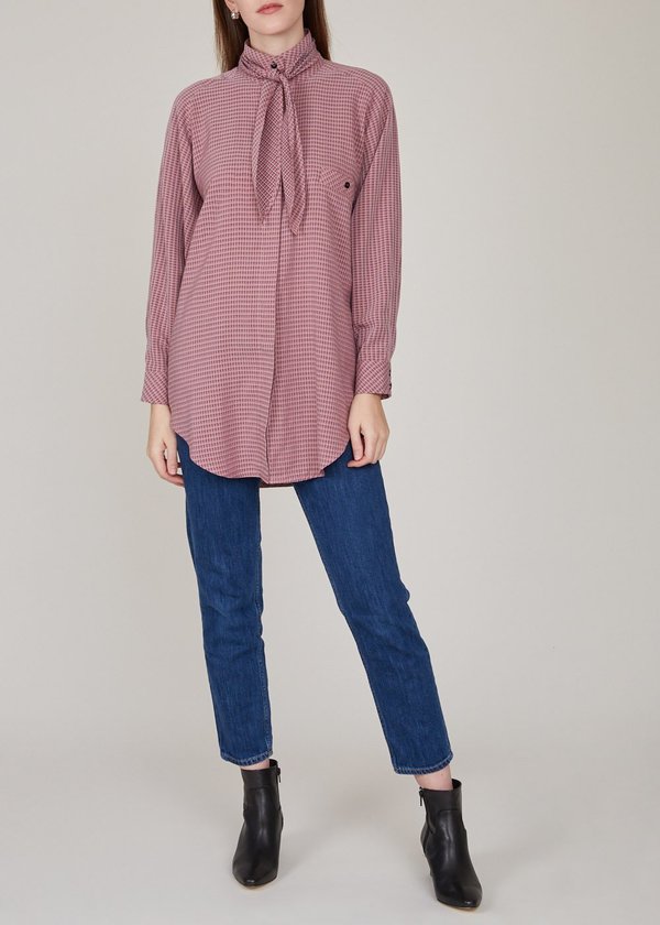 Mr. Larkin Really shirt - pink plaid Mr. Larkin Really shirt - pink plaid