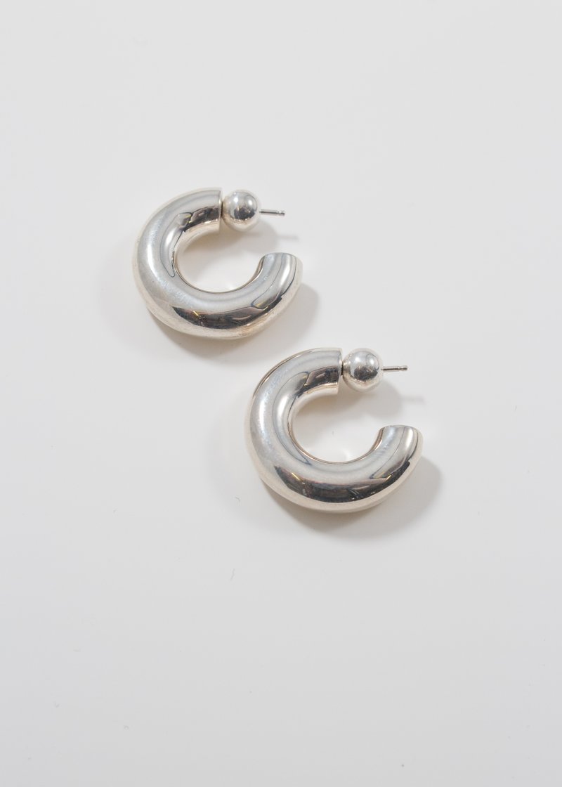 SOPHIE BUHAI Small Donut Hoops - sterling silver