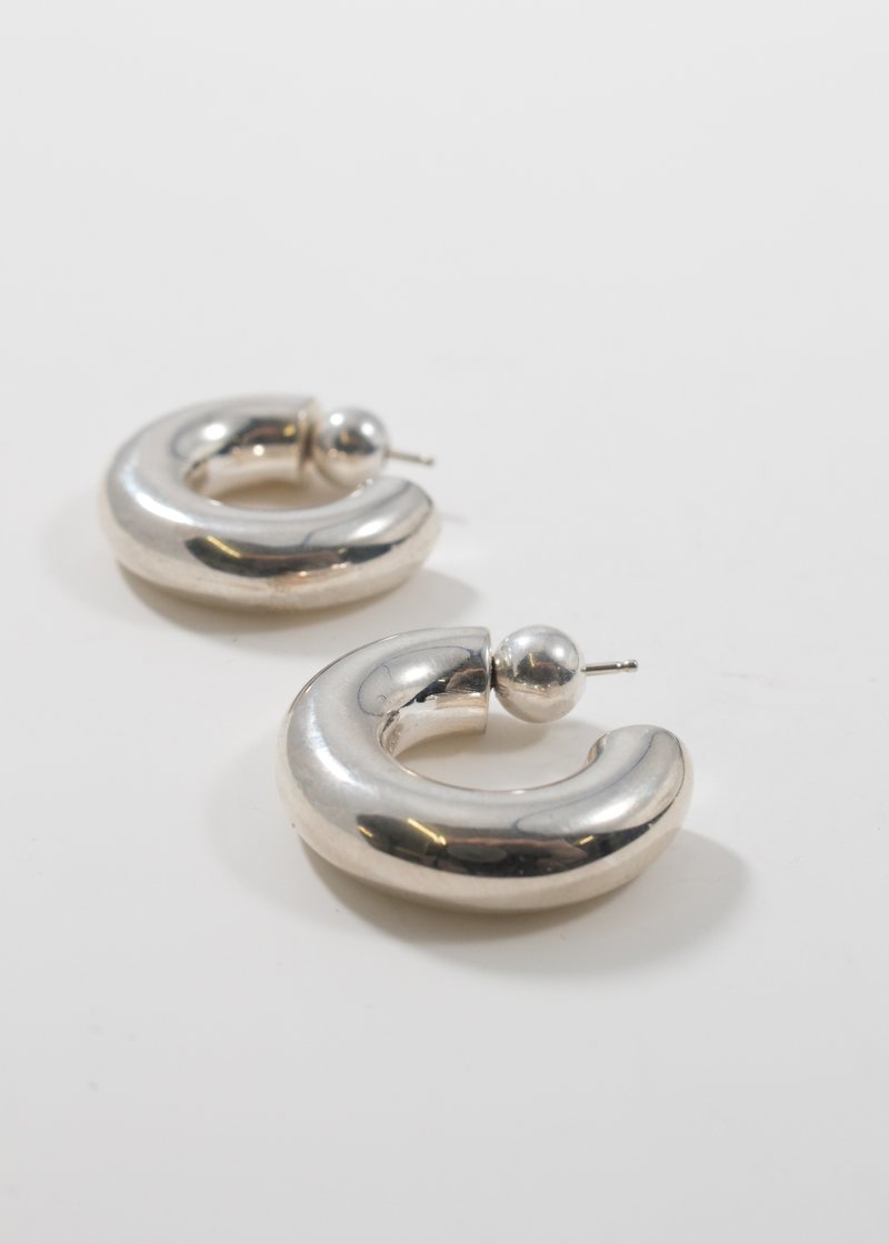 SOPHIE BUHAI Small Donut Hoops - sterling silver