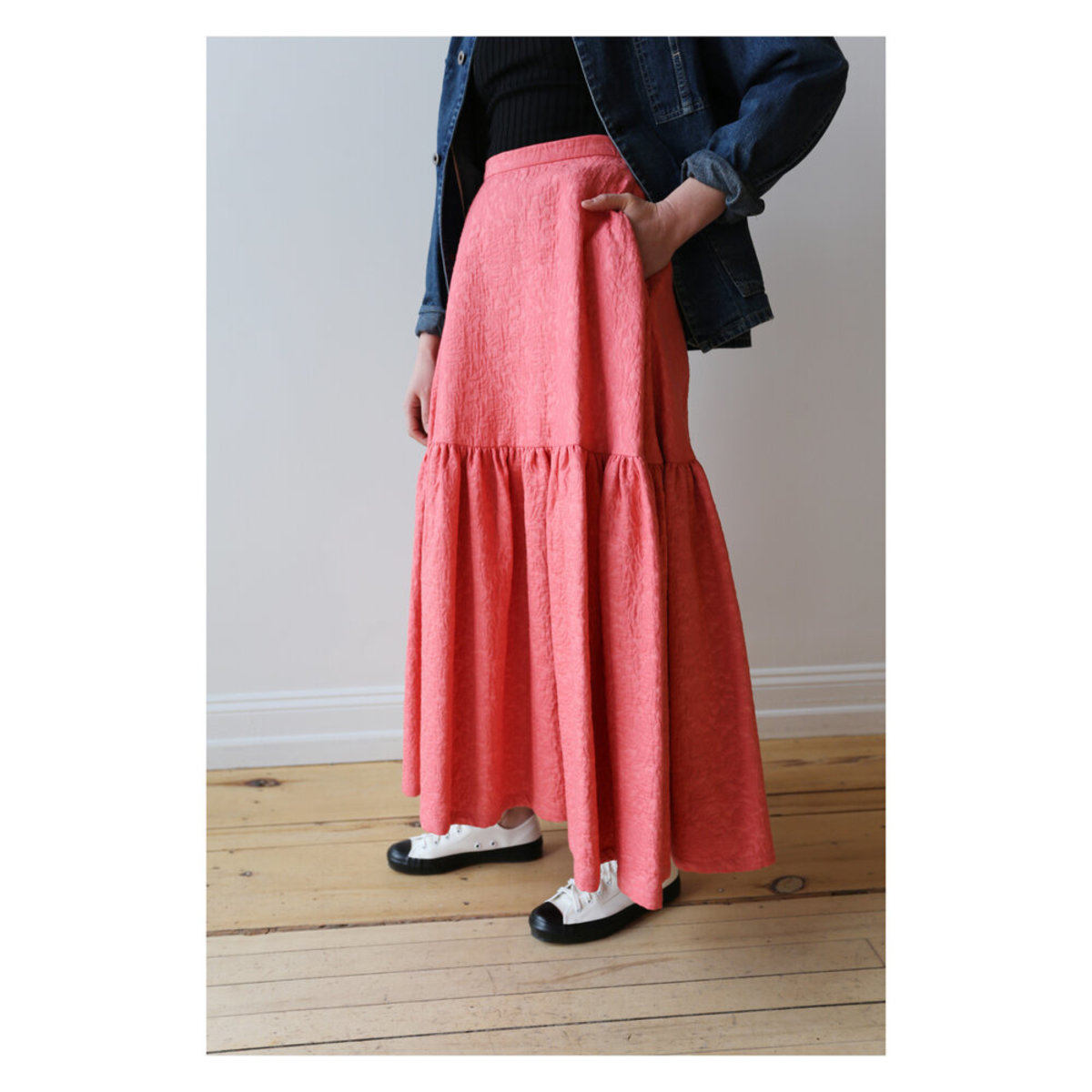 Mr. Larkin Claudia Quilt Skirt - Tea Rose - Image 2 of 7