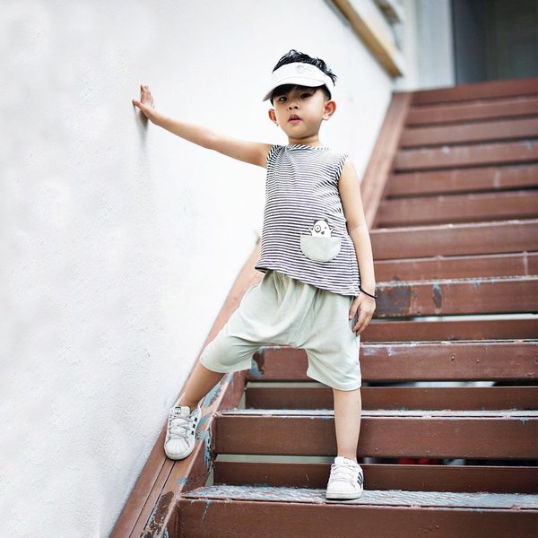 Kids Unisex Bash+Sass Hammer Shorties - Desert Sage Kids Unisex Bash+Sass Hammer Shorties - Desert Sage
