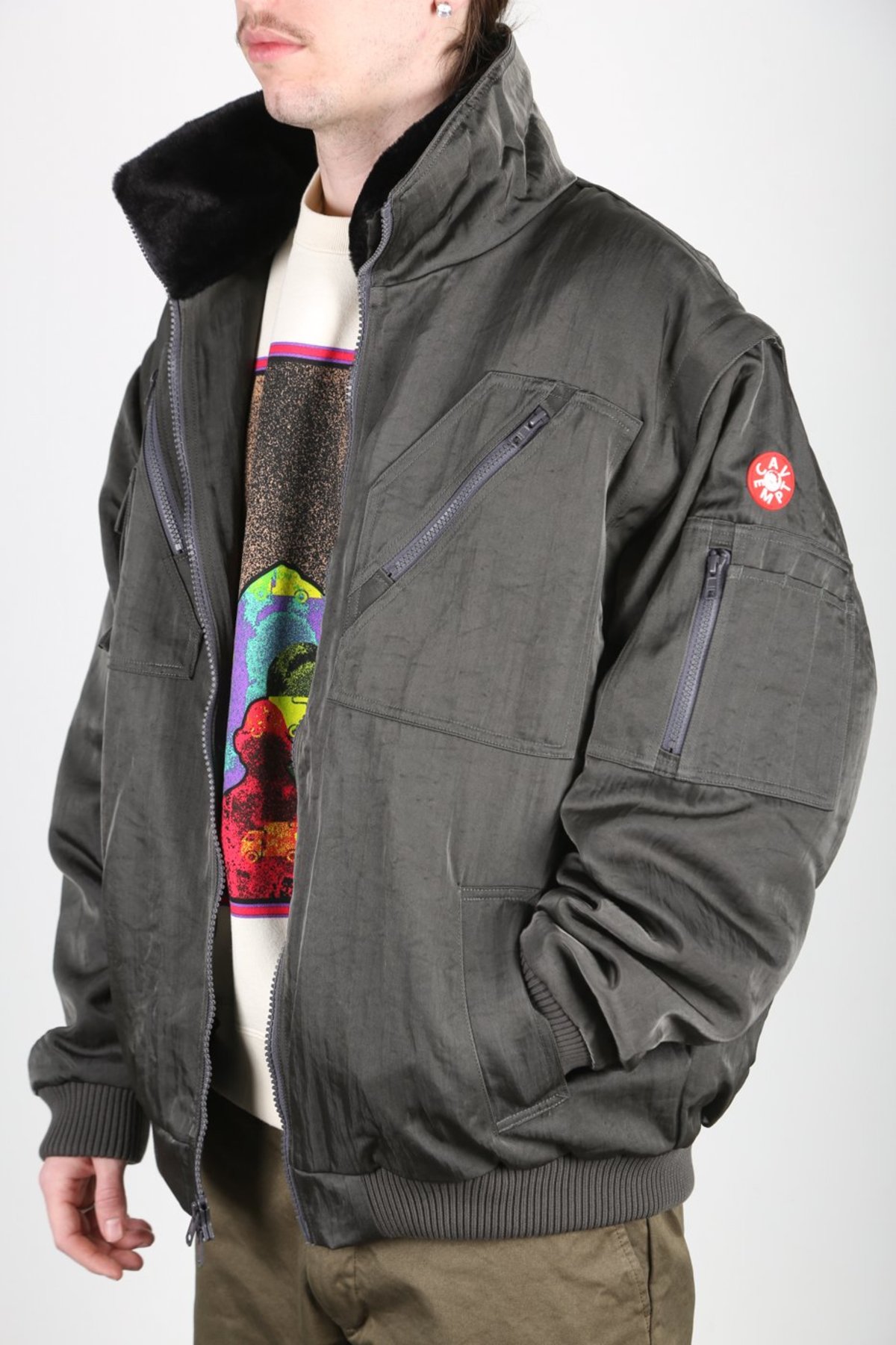 cavempt FLEECE INNER ZIP JACKET サイズL 3wa Cav Empt PW Fleece Zip Up Jacket | FIRMAMENT - Berlin