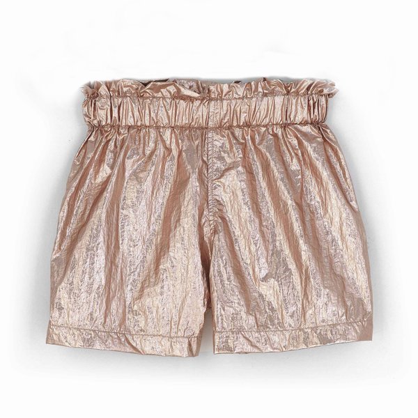 kids andorine metallic shorts - gold kids andorine metallic shorts - gold