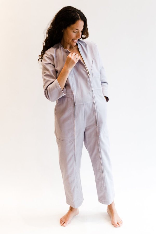 jumpsuit lavender