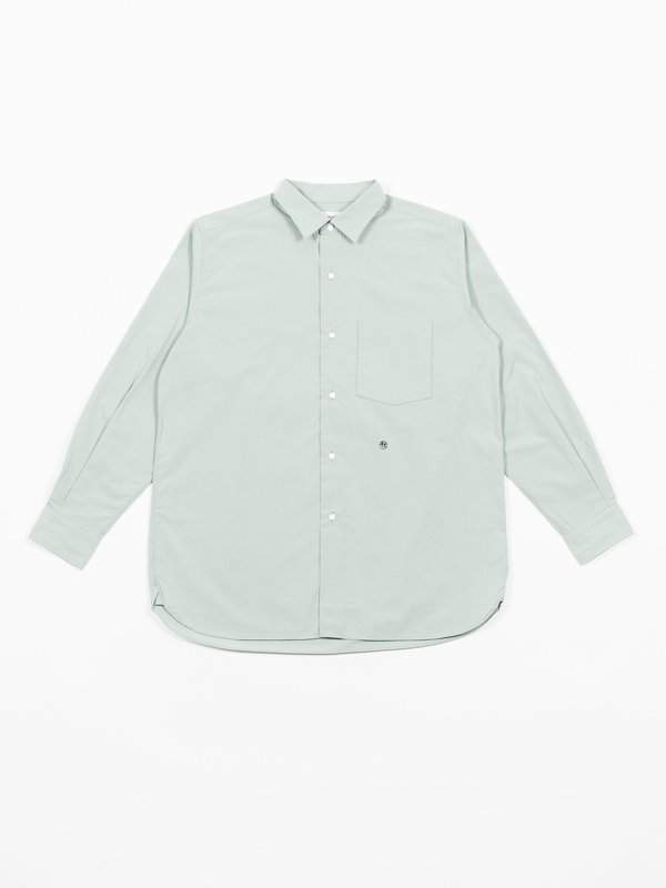 Nanamica Regular Collar Wind Shirt - Mint Green | Garmentory