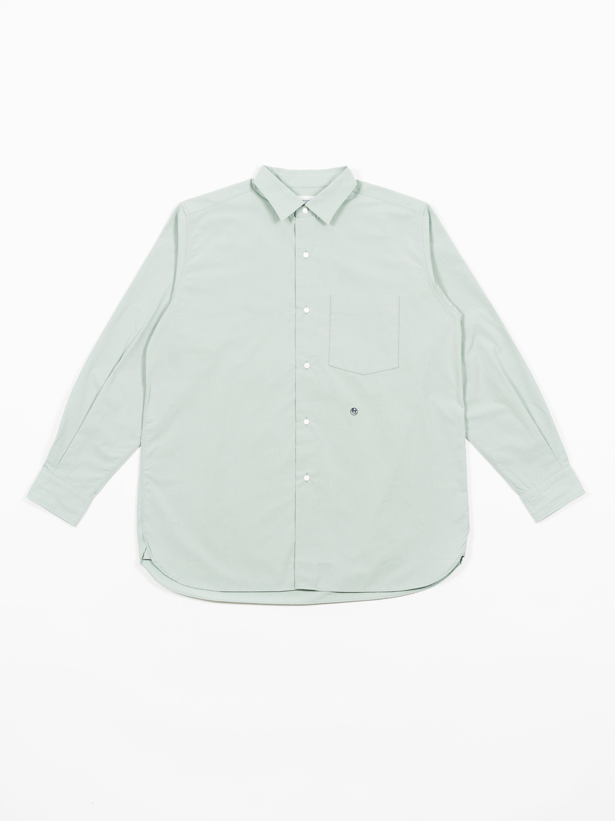 Nanamica Regular Collar Wind Shirt Mint Green Garmentory