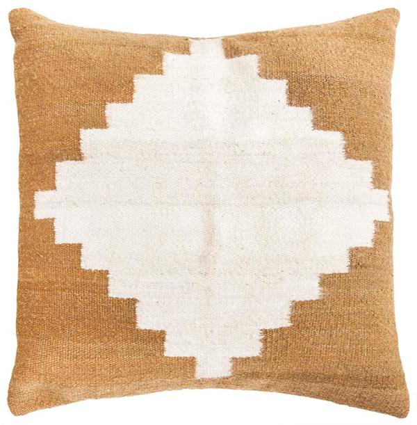 Pampa Puna Floor Cushion #14 - camel/white Pampa Puna Floor Cushion #14 - camel/white