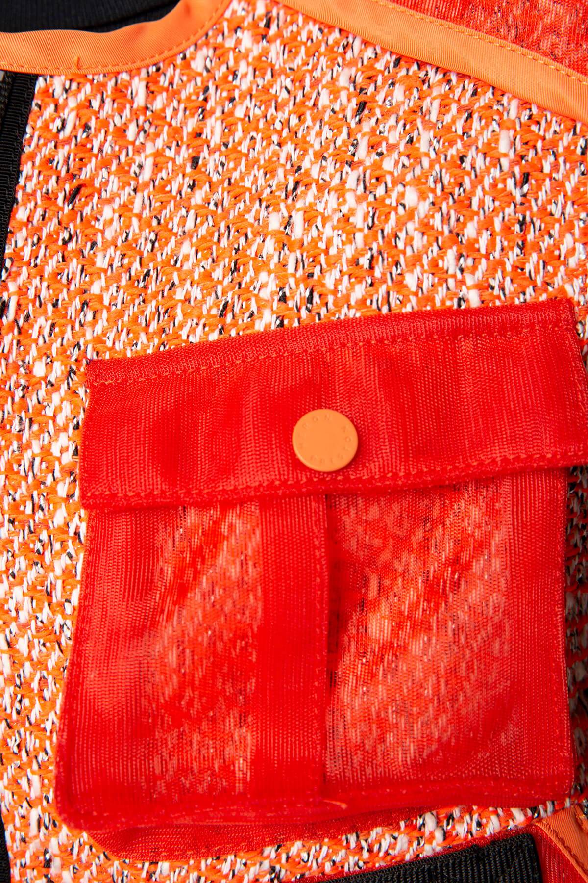 Heron Preston Utility Tweed Vest Garmentory