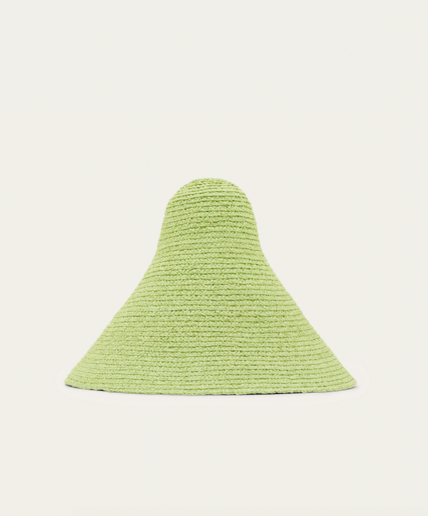 JACQUEMUS Le Chapeau Valensole Hat - Light Green | Garmentory display picture 3