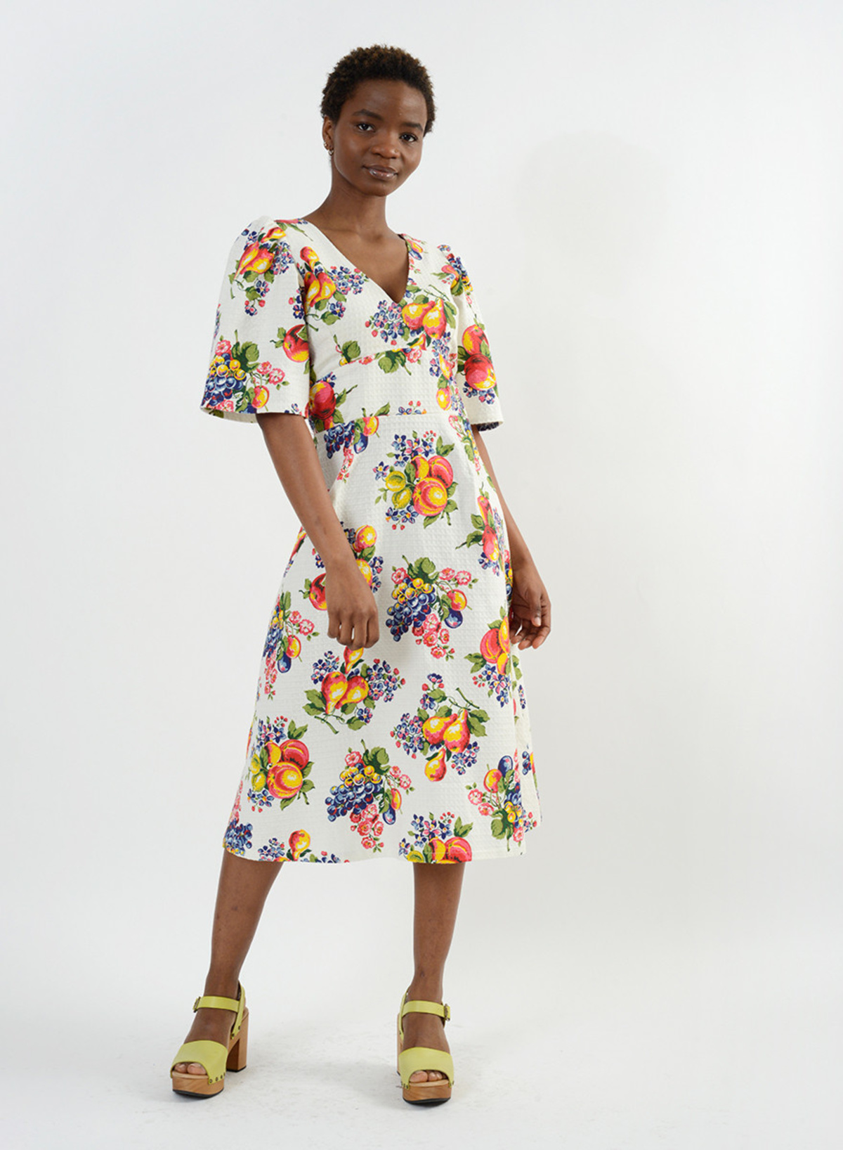 Meg Fruit Dress - Fruit Print | Garmentory