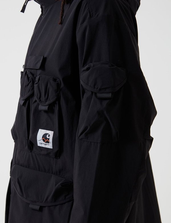 CARHARTT WIP Carhartt-WIP Hayes Hooded Jacket - Black | Garmentory