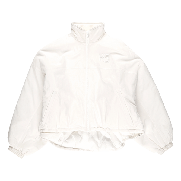 ALEXANDER WANG Nylon Zip Jacket - WHITE | Garmentory
