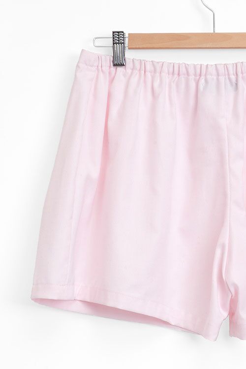 The Sleep Shirt Pleat Short Pink Royal Oxford The Sleep Shirt Pleat Short Pink Royal Oxford
