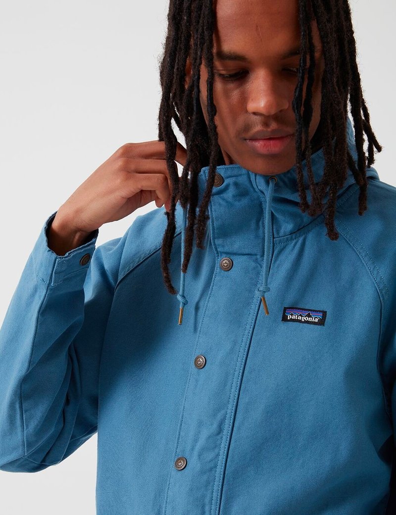 Patagonia Organic Cotton Canvas Jacket - Pigeon Blue | Garmentory