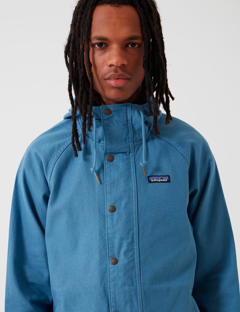 Patagonia Organic Cotton Canvas Jacket - Pigeon Blue