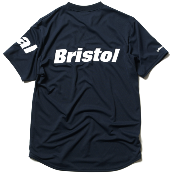 F.C. Real Bristol Straddle Logo S/s Tour Tee - black F.C. Real Bristol Straddle Logo S/s Tour Tee - black