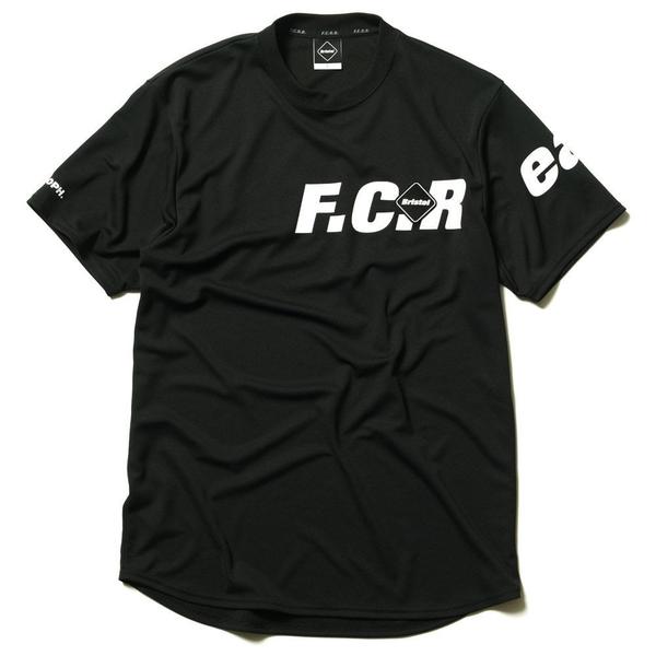 F.C. Real Bristol Straddle Logo S/s Tour Tee - black F.C. Real Bristol Straddle Logo S/s Tour Tee - black