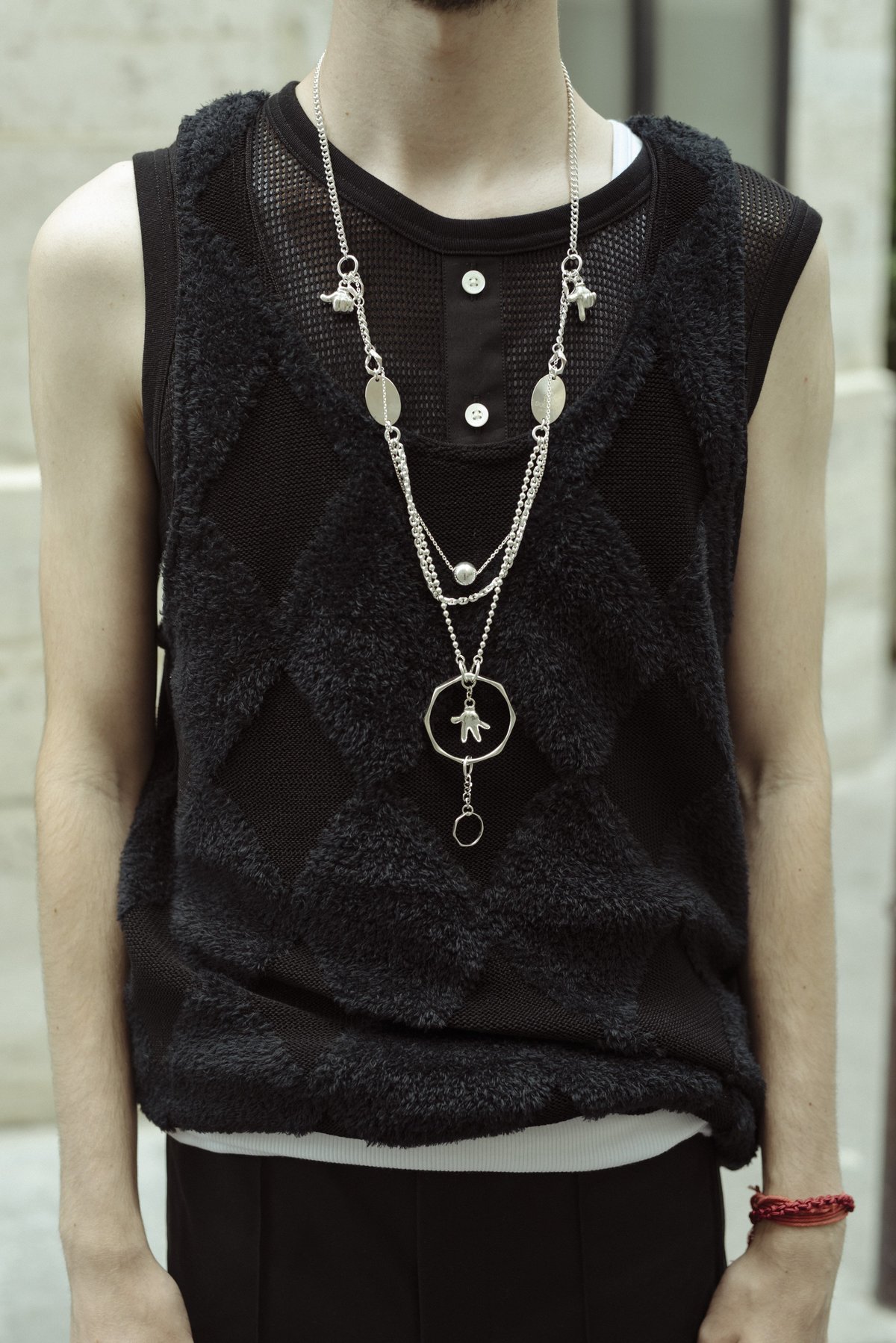 TAKAHIROMIYASHITA The Soloist. .925 Silver Chandelier