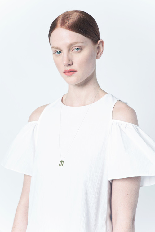 Natalie Joy - Small Scale Tri Line Necklace Natalie Joy - Small Scale Tri Line Necklace