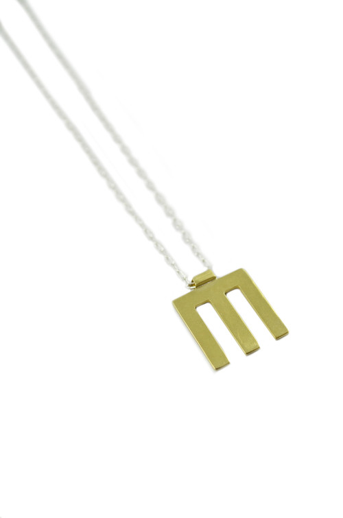 Natalie Joy - Small Scale Tri Line Necklace Natalie Joy - Small Scale Tri Line Necklace