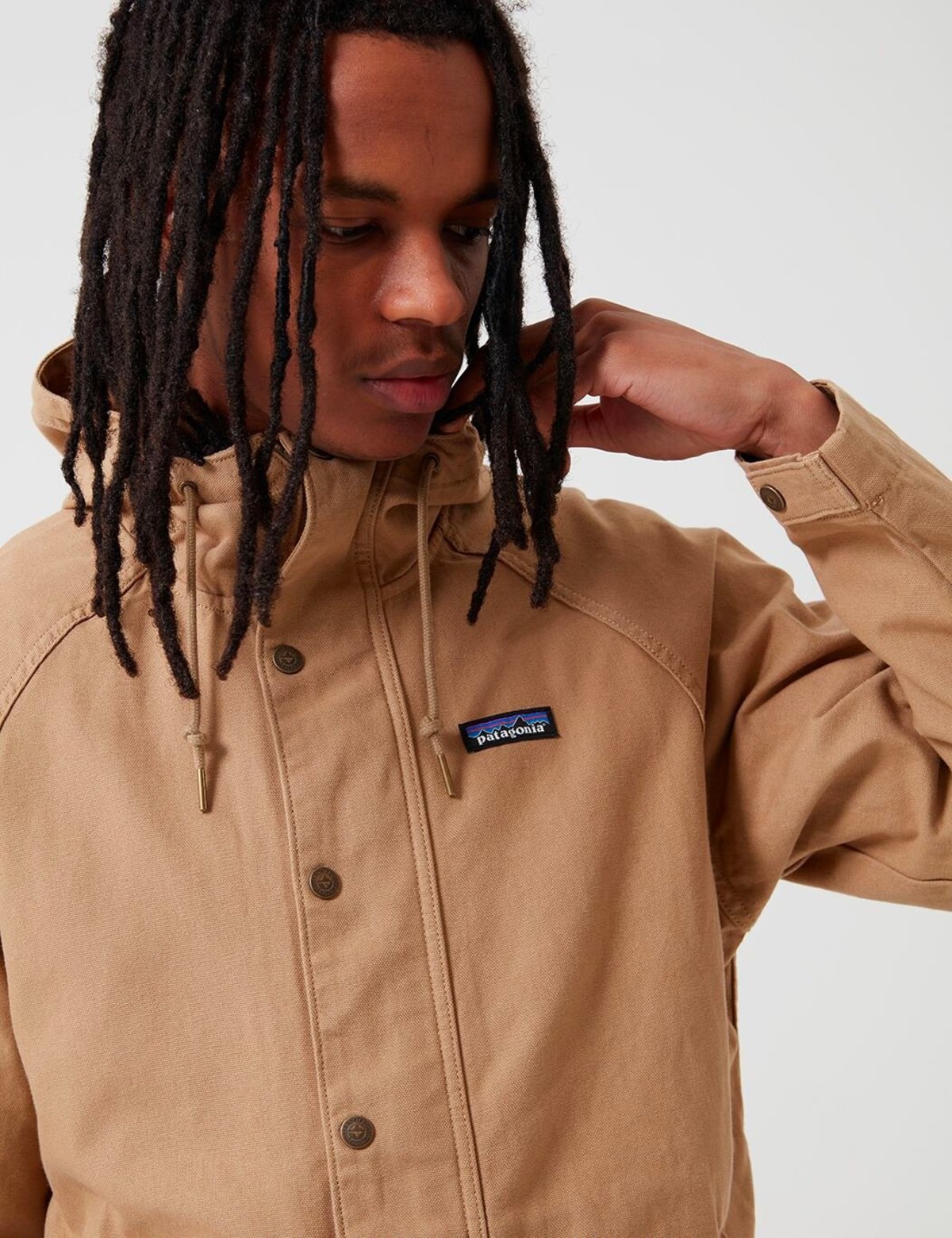 Patagonia Organic Cotton Canvas Jacket - Mojave Khaki
