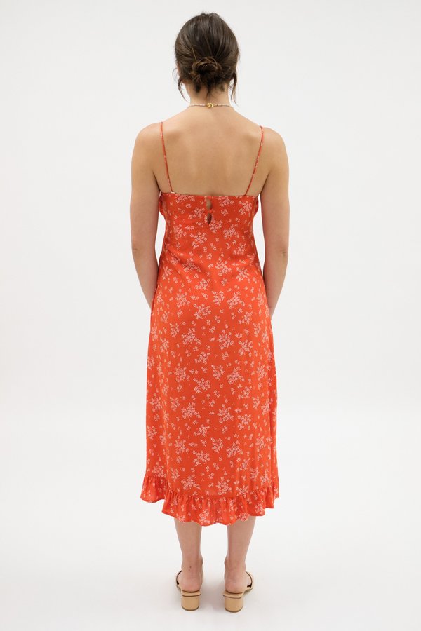 open lace back dress PQ Swim Tangerine Maeve Tunic M/L / Orange main image 1