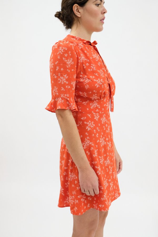 pastel orange mini dress All Glowed Up Mini Dress - Orange, Small | Hazel and Olive
