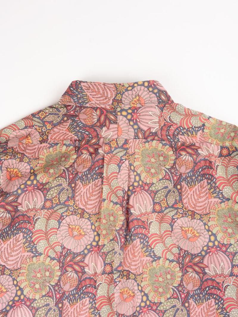 Engineered Garments 19 Century Button Down Shirt - Pink Floral