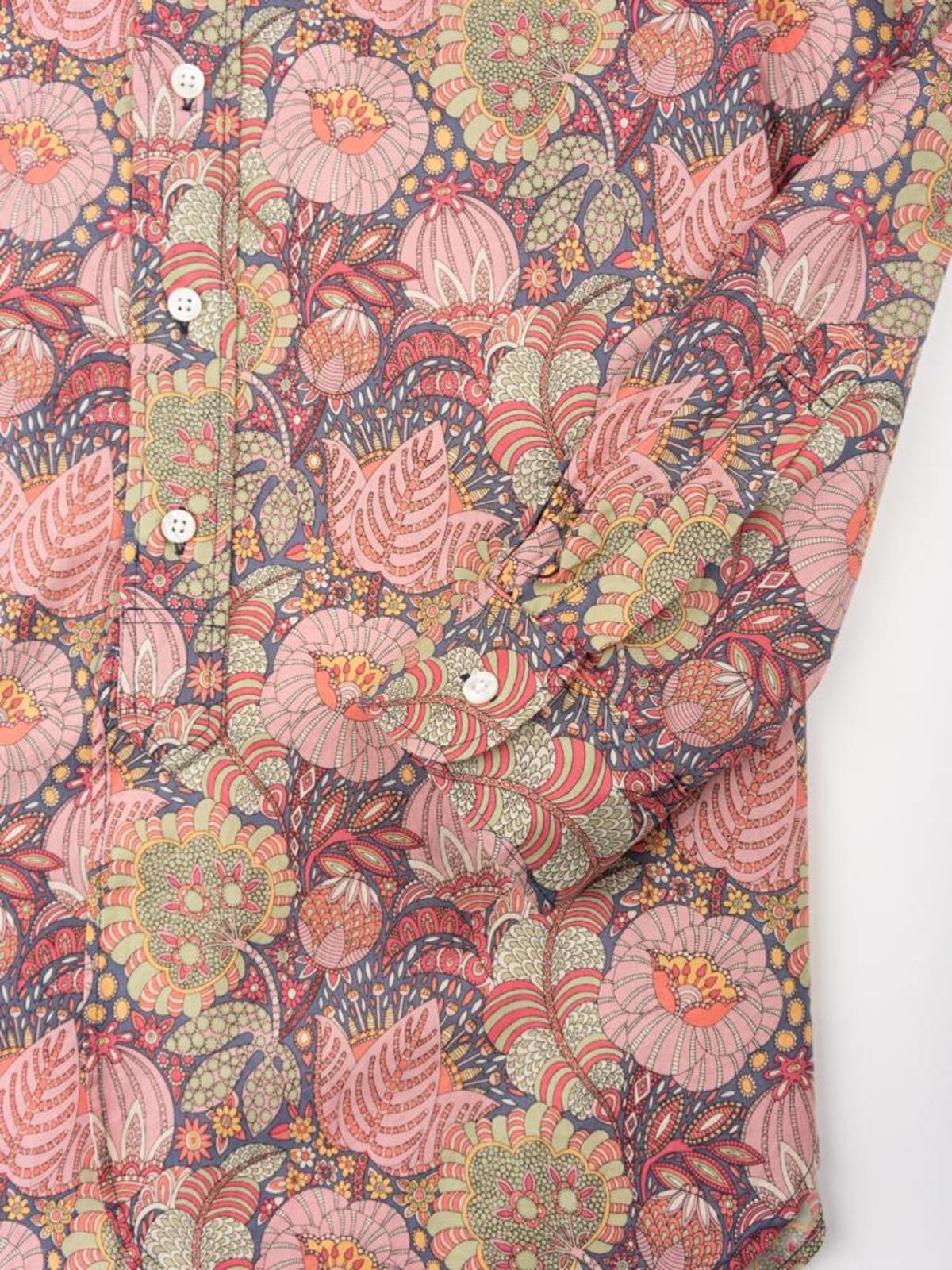 Engineered Garments 19 Century Button Down Shirt - Pink Floral