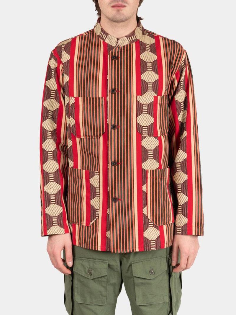 名作【ENGINEERED GARMENTS 】 Dayton Shirt ENGINEERED GARMENTS Dayton Shirt [Beige(Linen Glen Plaid)]
