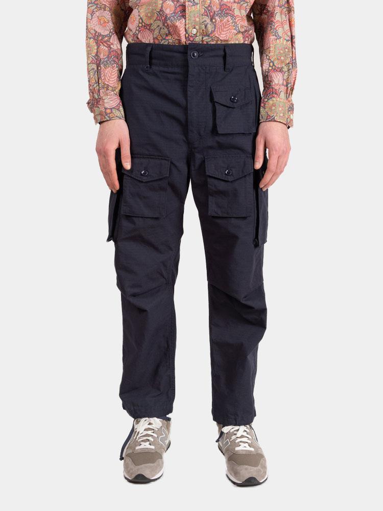 【Engineered Garments】FA Pant ネイビー XS FA-Pant-Dark-Navy-Cotton-