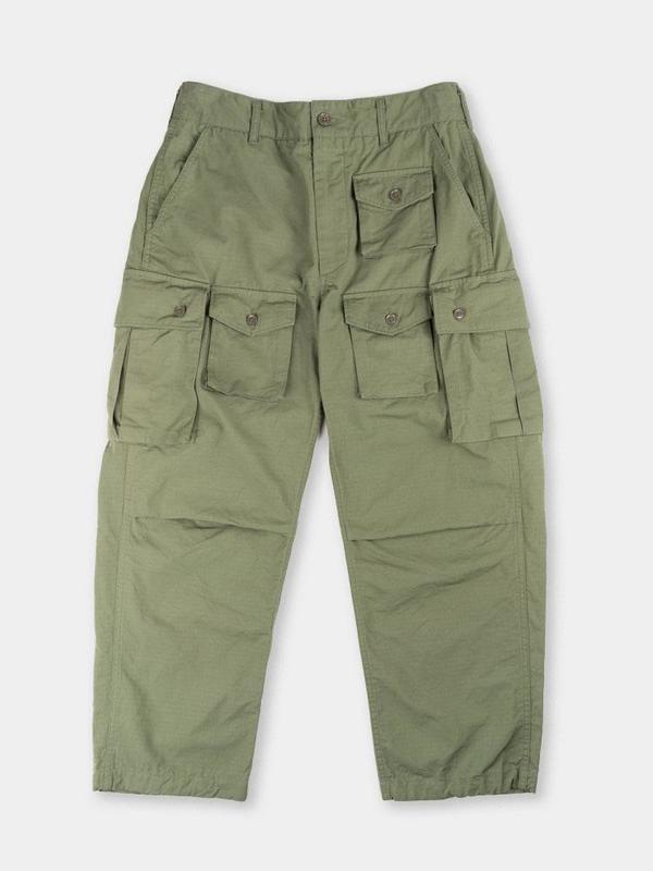 Engineered Garments FA Pant - Olive | Garmentory