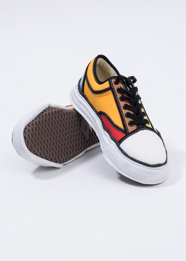 Mihara Yasuhiro Trick Detail Original Sole Low Cut Sneaker - Multi