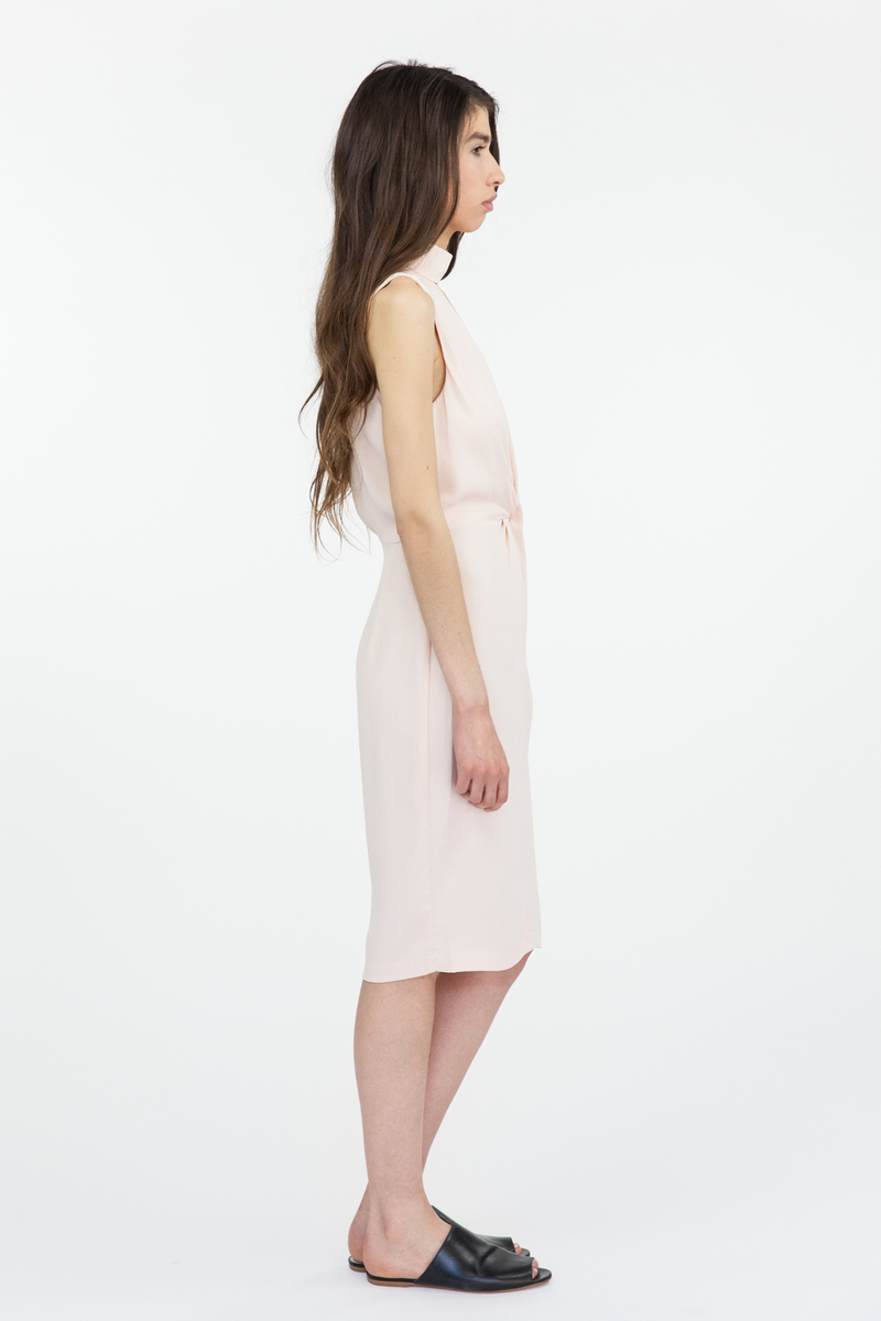 Bec & Bridge Liberty Twist Midi Dress - Blush