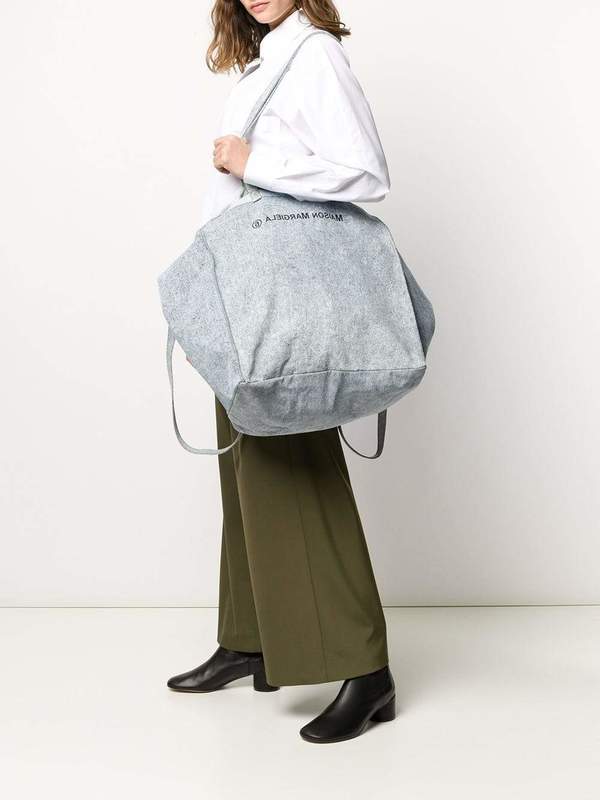 MM6 MAISON MARGIELA Oversized Denim Bag | Garmentory