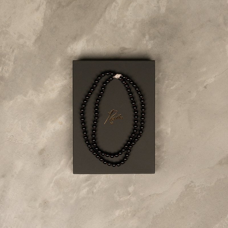 NEEDLES ニードルズ / Necklace / Black Onyx NEEDLES Black Onyx Bead Necklace | Garmentory