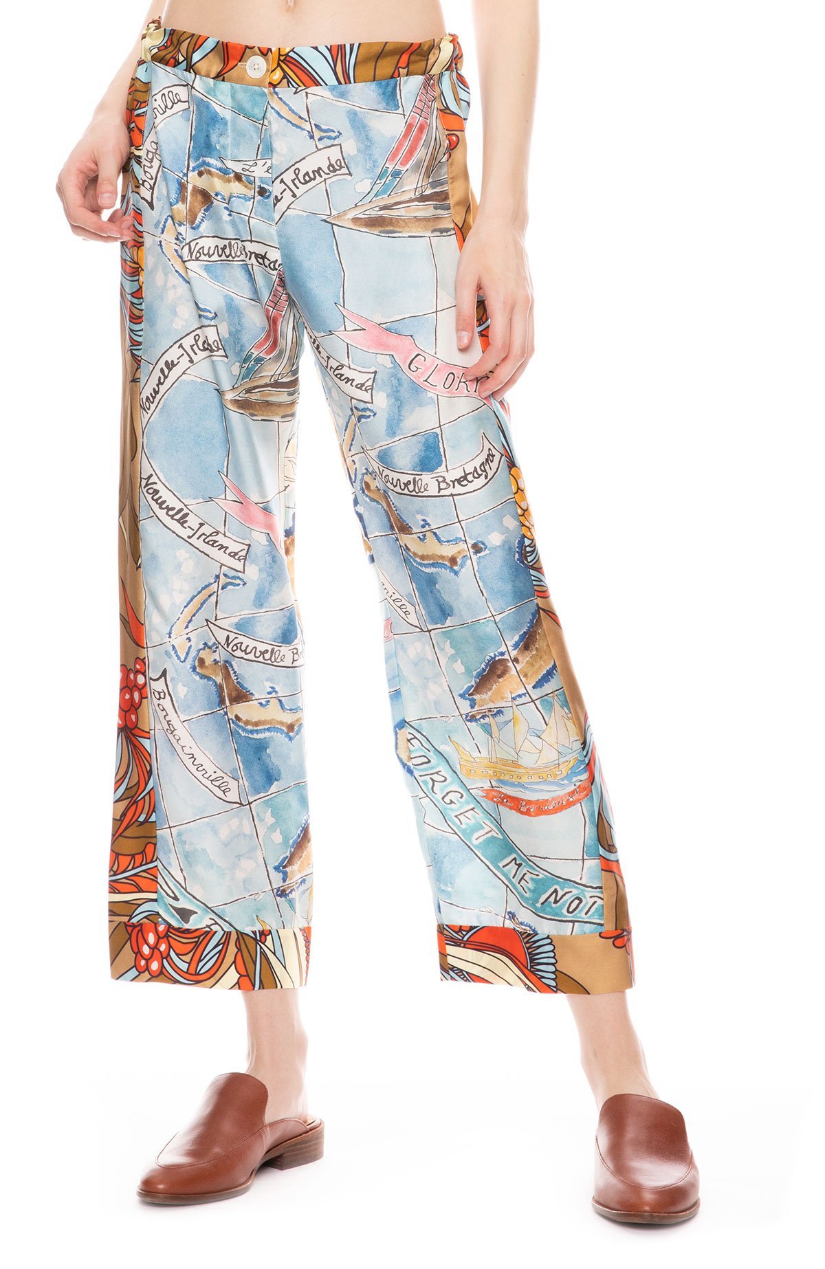 La Prestic Ouiston Riviera Pant - Forget Me Not - Image 1 of 3