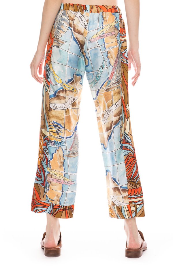 La Prestic Ouiston Riviera Pant - Forget Me Not