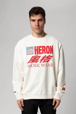 heron crewneck