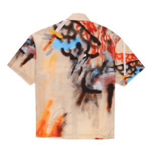 Heron Preston Robert Nava Baseball Shirt - Sand/Multicolor