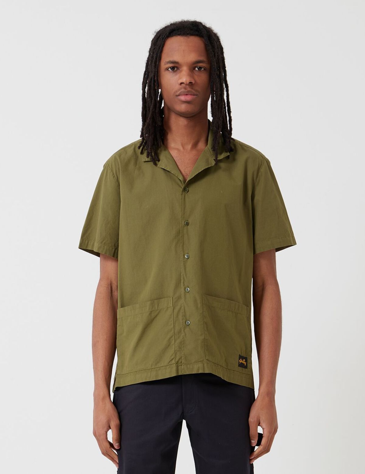 Stan Ray Bowling Shirt - Olive Green | Garmentory