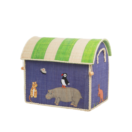 animal toy basket