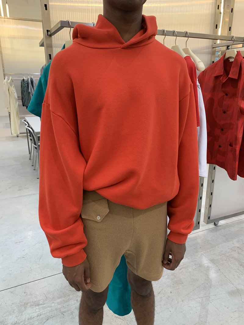 Marni Oversized Sweatshirt Hoodie - Red | Garmentory