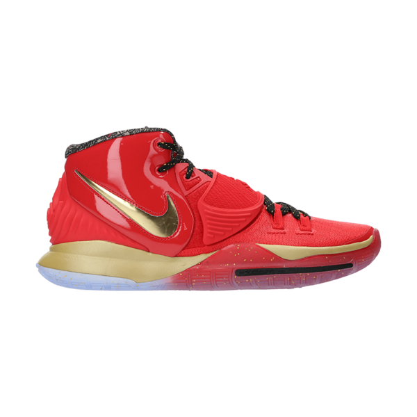 kyrie 6 gold and black