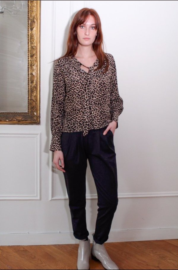 Koshka Mashka Monet Blouse - Leopard Koshka Mashka Monet Blouse - Leopard
