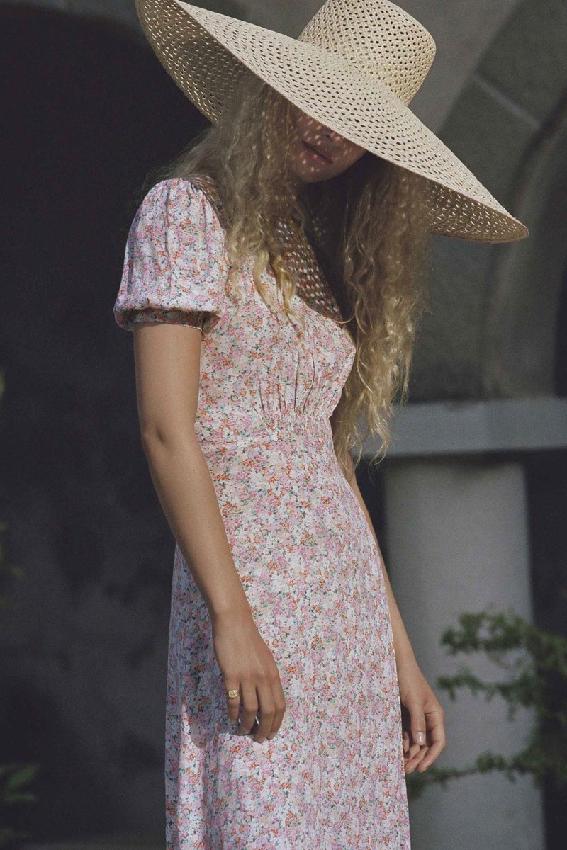 beline midi dress Faithfull the Brand Beline Midi Dress
