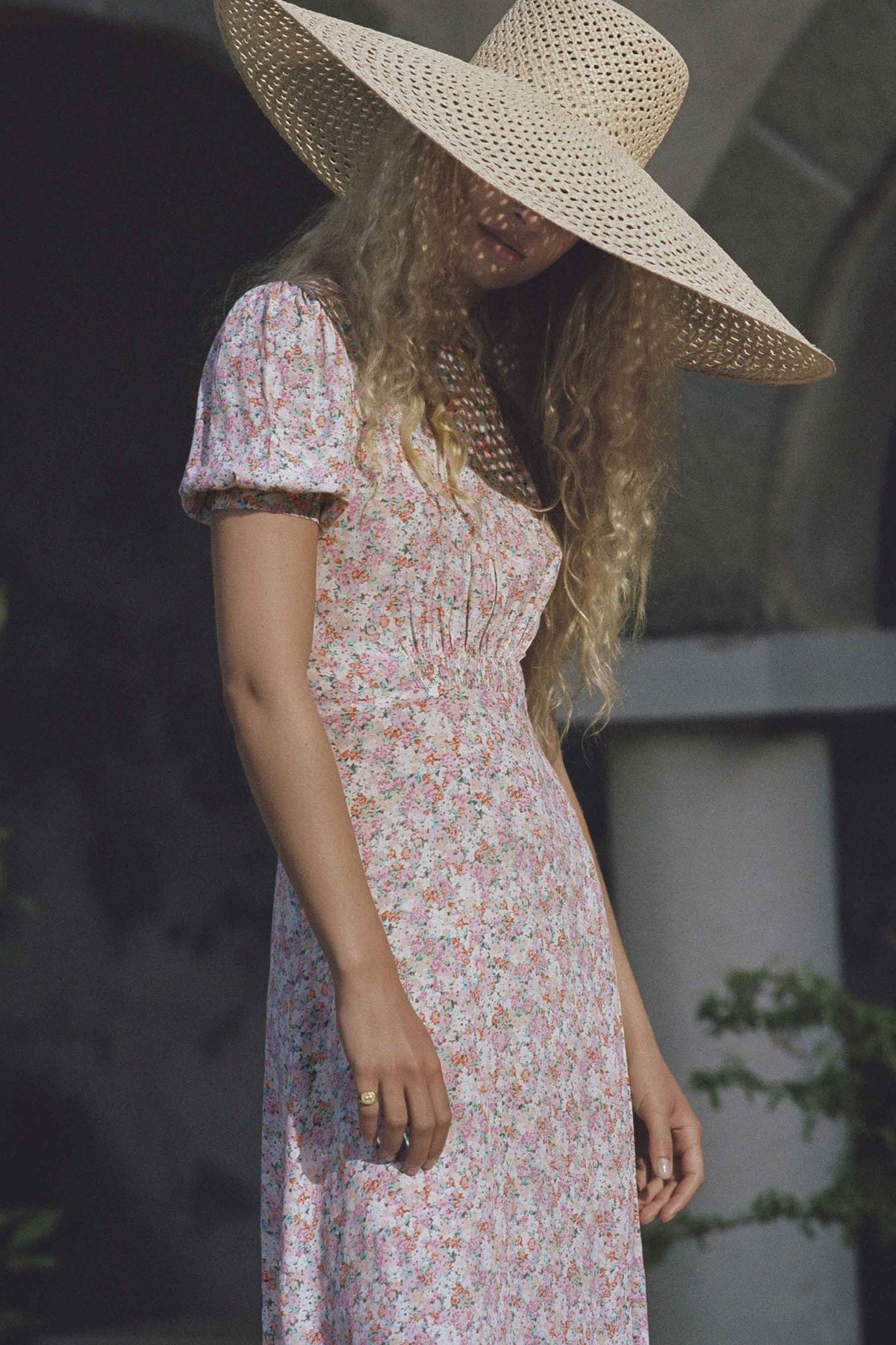 faithfull beline midi dress Faithfull The Brand Beline Midi Dress