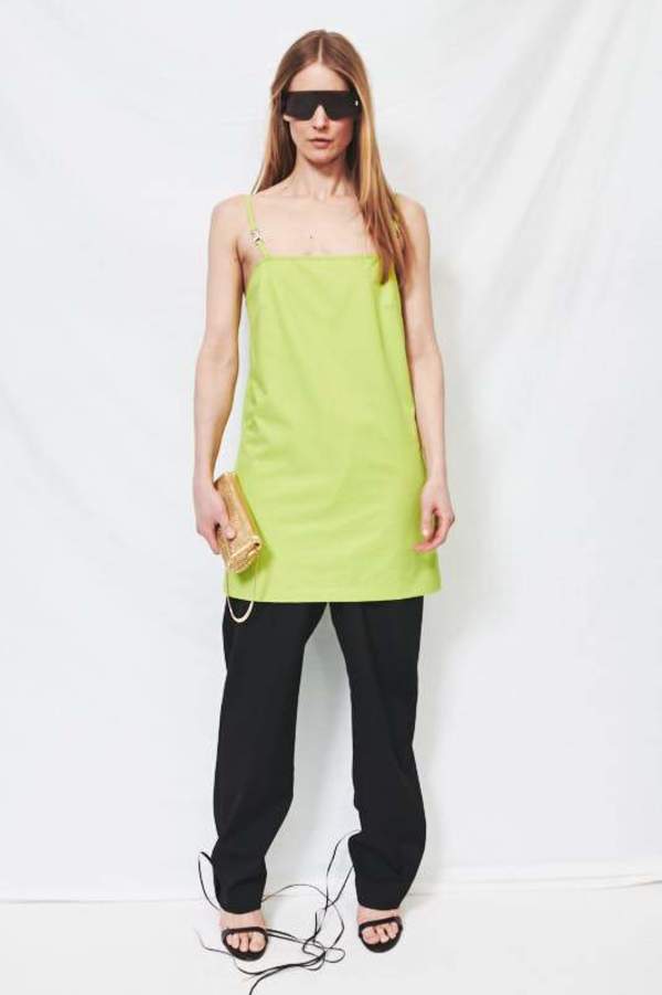 Assembly Shell Minidress - Neon Green Assembly Shell Minidress - Neon Green