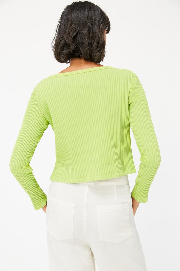 Lacausa Lucy Cardigan - Kiwi Lacausa Lucy Cardigan - Kiwi